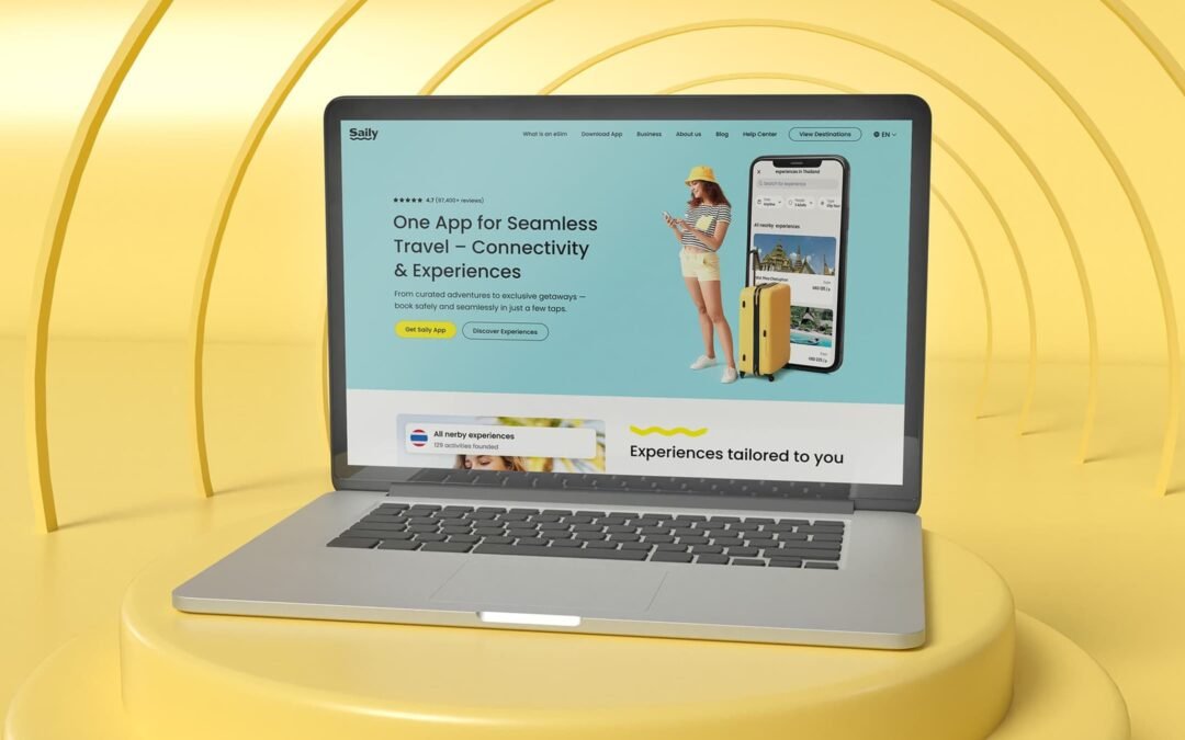 Saily – Landing Page
